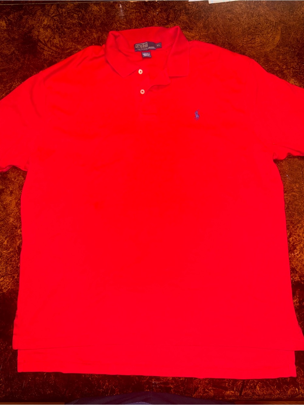 Polo by Ralph Lauren Bright Red Short-Sleeve Polo